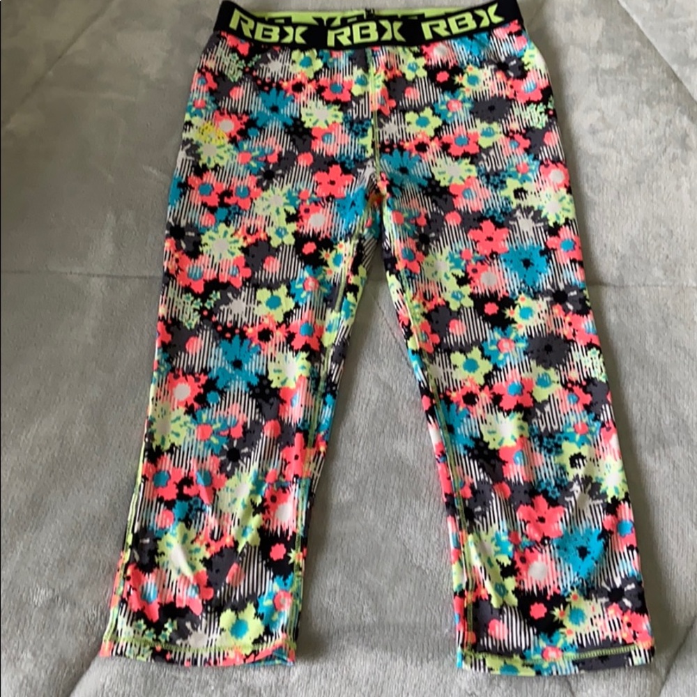 Girls Reebok Capri leggings